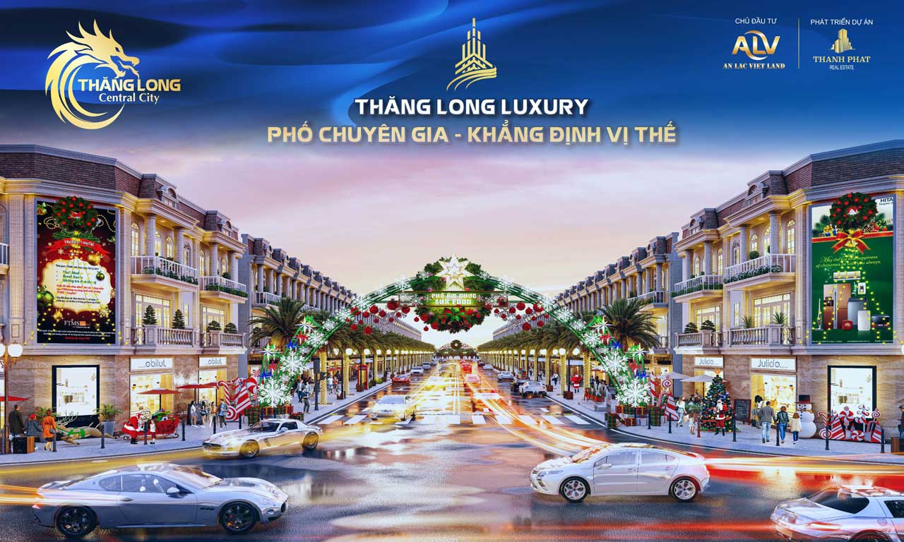 Thăng Long Luxury™ | Bảng Giá Nhà Phố Thăng Long Central City